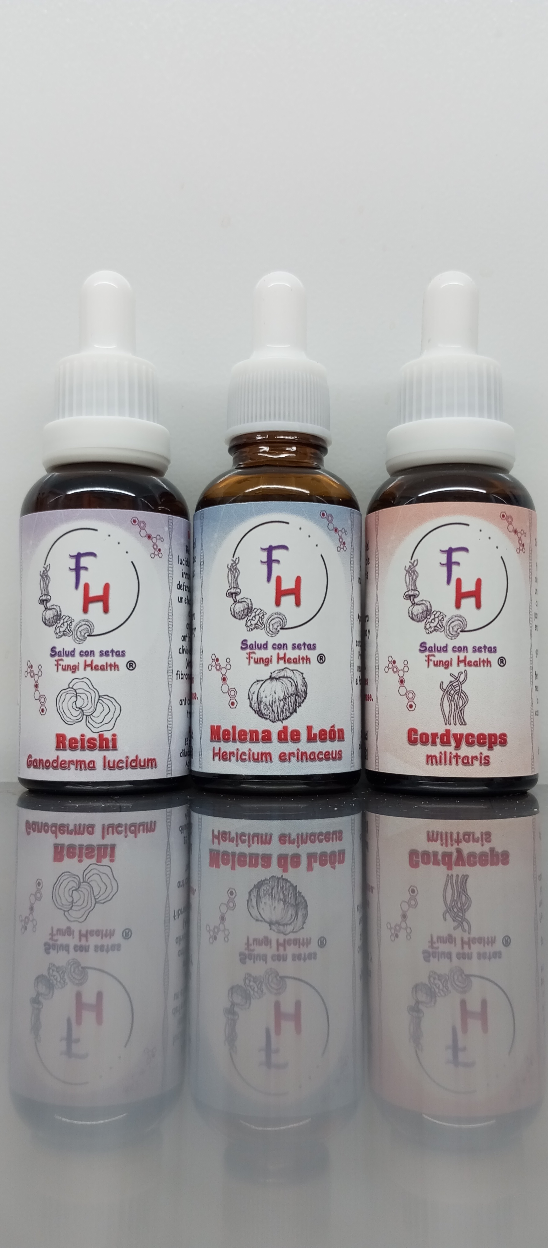 Extractos de setas adaptógenas y medicinales